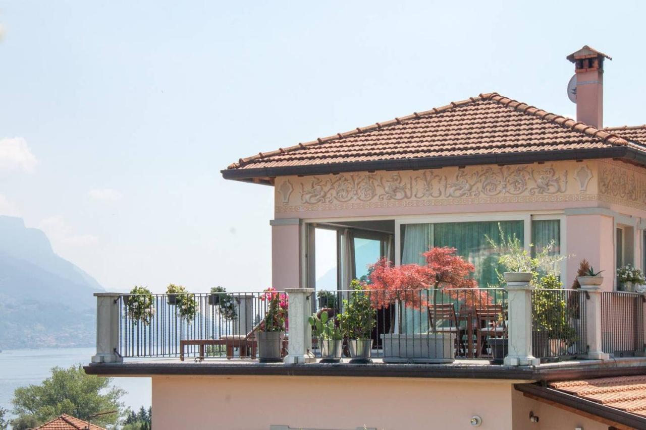 Miralago Apartments Villa Rosa Terrazza Bellagio Kültér fotó
