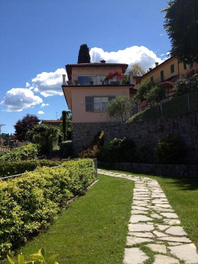 Miralago Apartments Villa Rosa Terrazza Bellagio Kültér fotó